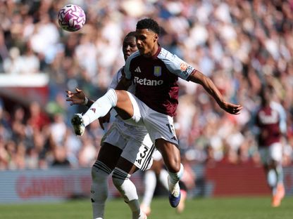 من مباراة فولهام وأستون فيلا في الدوري الإنجليزي الممتاز - 28 سبتمبر 2025 - Reuters