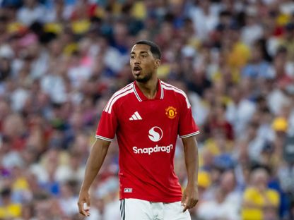 البلجيكي يوري تيليمانس لاعب مانشستر يونايتد - 12 أغسطس 2026 - @ManUtd
