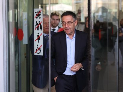 جوزيب ماريا بارتوميو رئيس برشلونة السابق - 18 سبتمبر 2025 - Reuters