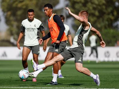 خلال تدريب لريال مدريد - 19 سبتمبر 2025 - realmadrid.com