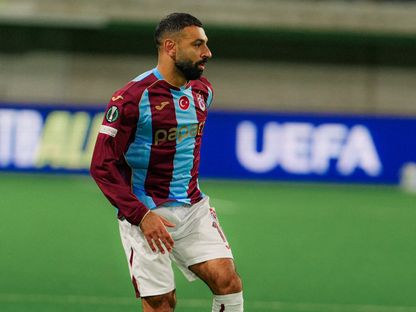 محمد صلاح نجم طرابزون سبور خلال لقاء كوبس الفنلندي - 15 أكتوبر 2026 - x@Trabzonspor