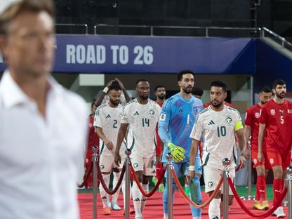منتخب السعودية قبل مواجهة البحرين بتصفيات كأس العالم 2026 - 5 يونيو 2025 - x@SaudiNT