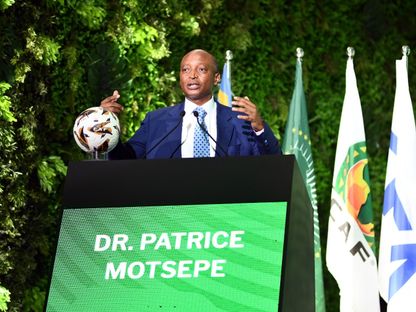 باتريس موتسيبي رئيس الاتحاد الإفريقي لكرة القدم - 6 أكتوبر 2025 - X/CAF_Online