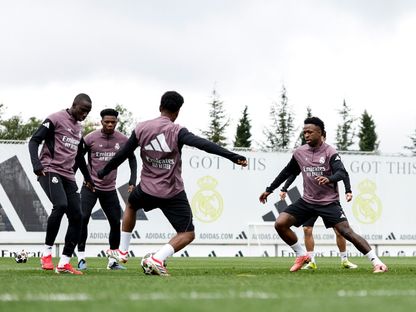 تدريبات لاعبي ريال مدريد قبل مواجهة مانشستر سيتي في دوري أبطال أوروبا - 8 مارس 2026 - X/@realmadrid