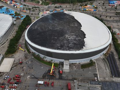 السيطرة على حريق بالمجمع الأولمبي في ريو دي جانيرو