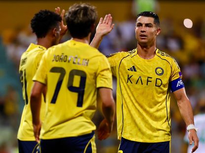 كريستيانو رونالدو خلال مباراة النصر والأهلي القطري بنصف نهائي دوري أبطال آسيا 2 - 22 أبريل 2026 - X/Cristiano