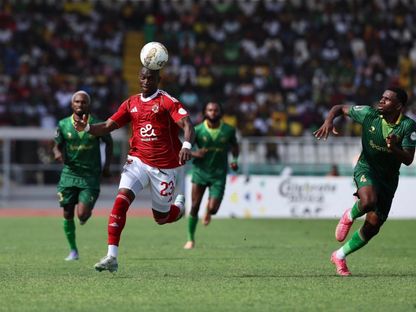 أليو ديانغ لاعب الأهلي خلال مواجهة يانغ أفريكانز في دوري أبطال إفريقيا - 31 يناير 2026 - FB/@Al Ahly SC