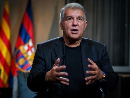 رئيس برشلونة جوان لابورتا خلال مقابلة مع شبكة "سي أن أن" - 31 يوليو 2025 - fcbarcelona.com