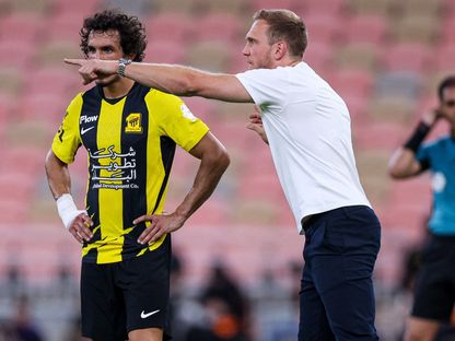 يانس فيسينغ خلال مباراة الاتحاد والخلود بالدوري السعودي - 15 أغسطس 2026 - X/ittihad