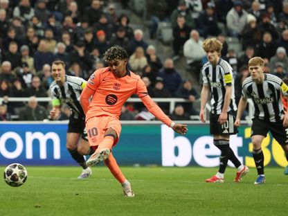 موعد مباراة برشلونة ونيوكاسل في دوري أبطال أوروبا