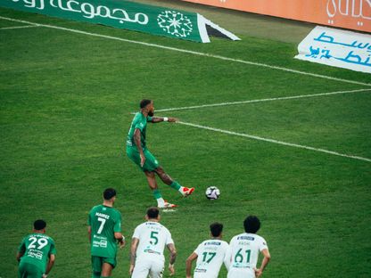 إيفان توني أثناء تسجيل ركلة جزاء خلال مباراة الأهلي والاتفاق بالدوري السعودي - 28 يناير 2026 - X/ALAHLI_FC