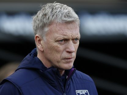 مدرب وست هام يونايتد الاسكتلندي دايفيد مويس - AFP