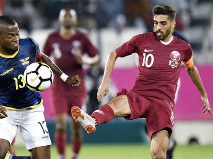 إينير فالنسيا في ودية قطر والإكوادور - أكتوبر 2018 على ملعب جاسم بن حمد - Marca