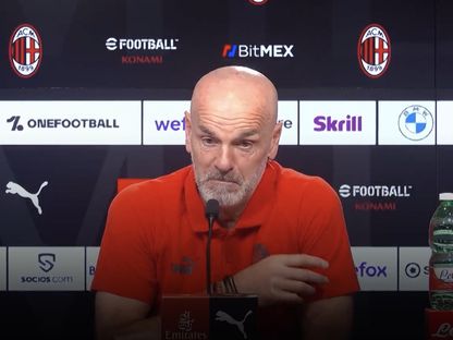 مدرب ميلان ستيفانو بيولي في مؤتمر صحفي 3-1-2023 - Twitter/Milan