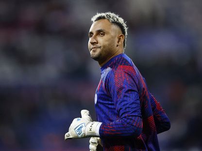 كيلور نافاس قبل مباراة بين باريس سان جيرمان وشاتورو في كأس فرنسا - 6 يناير 2023 - Reuters 