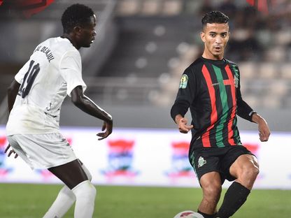 خلال مباراة الجيش الملكي وريال دو بانجول الغامبي في دوري أبطال إفريقيا - 21 سبتمبر 2025 - FB/@ASFAR