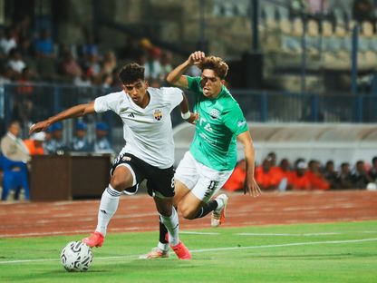 من مواجهة فريق الجونة أمام زد اف سي في الدوري المصري - 27 سبتمبر 2023 - twitter/GounaFC
