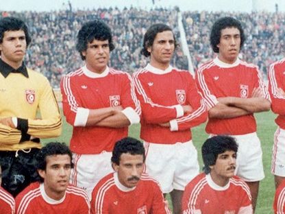 طارق ذياب يقود تشكيلة تونس في أول ظهور بكأس العالم 1978 - Getty