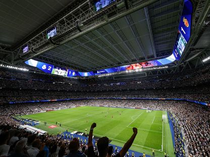 ملعب "سانتياغو برنابيو" الخاص بريال مدريد - 4 أكتوبر 2025 - X/@realmadrid