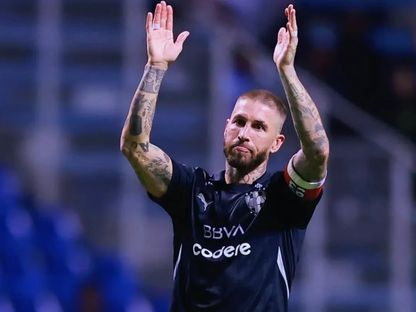 سيرجيو راموس من مباراة مونتيري وبويبلا بالدوري المكسيكي - 30 أغسطس 2025 - X/SergioRamos