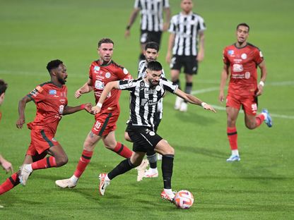 من مباراة الشباب والاتفاق في الدوري السعودي - 7 ديسمبر 2023 - X/@AlShababSaudiFC