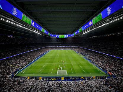 ملعب "سانتياغو برنابيو" خلال مباراة بين ريال مدريد وبايرن ميونيخ في دوري أبطال أوروبا - 7 أبريل 2026 - realmadrid.com