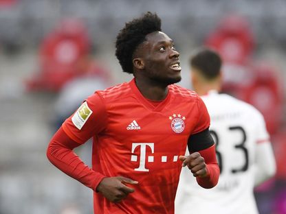 لاعب بايرن ميونيخ ألفونسو ديفيس - AFP