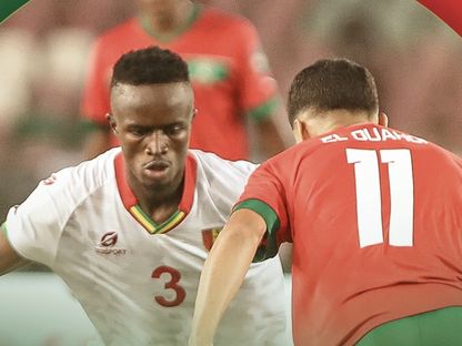 مباراة المغرب وغينيا كوناكري في افتتاح كأس أمم إفريقيا تحت 23 سنة 2023 - Twitter/@cafonline