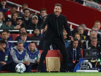 ماذا قال دييغو سيميوني بعد الهزيمة القاسية أمام أرسنال؟