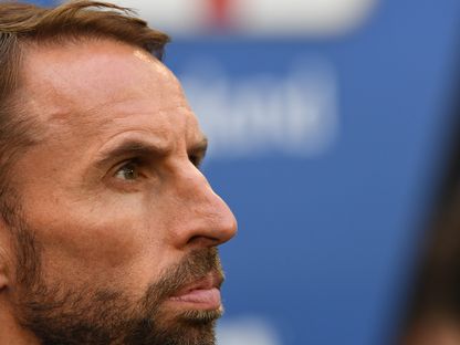 مدرب منتخب إنجلترا غاريث ساوثغايت - AFP
