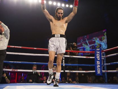 نيكو علي والش حفيد أسطورة الملاكمة الأميركي الراحل محمد علي كلاي - TWITTER/@toisports