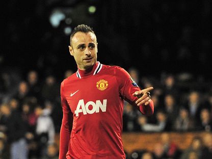 مهاجم مانشستر يونايتد البلغاري ديميتار برباتوف - AFP