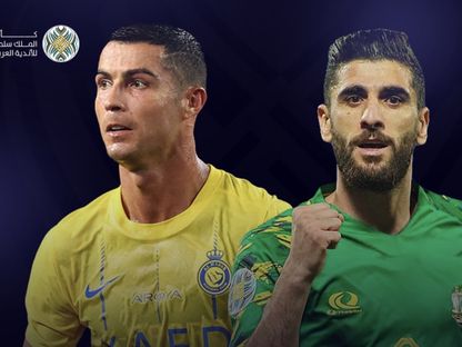 الشرطة ضد النصر في نصف نهائي البطولة العربية للأندية 2023 - Twitter/Ma3radIraq