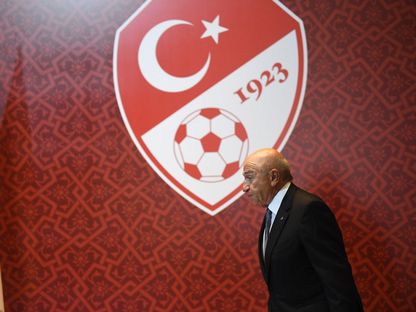 رئيس الاتحاد التركي لكرة القدم نهاد أوزدمير  - AFP