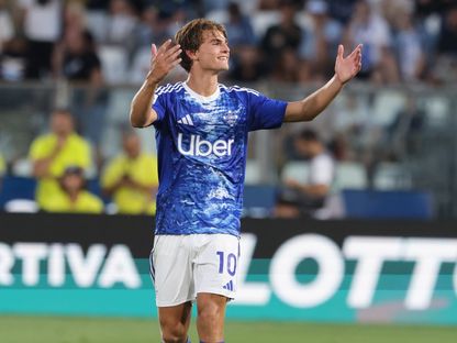 الأرجنتيني نيكو باز من مباراة كومو1907 ولاتسيو بالدوري الإيطالي - 24 أغسطس 2025 - X/SerieA_EN