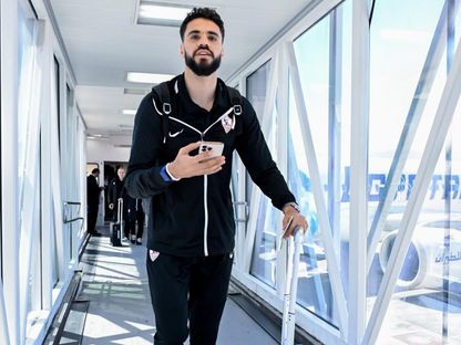 محمود بن طايق لاعب الزمالك - 7 أبريل 2026 - FB/ZSCOfficial