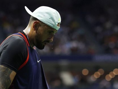 لاعب التنس الأسترالي نيك كيريوس -  - Reuters 