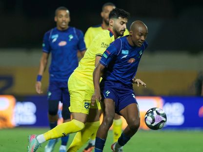 من مواجهة الحزم والفتح في الدوري السعودي - 20 سبتمبر 2025 - X/@aawsat_spt
