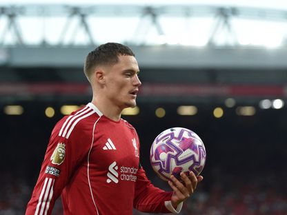 فلوريان فيرتز لاعب ليفربول خلال لقاء بورنموث بالدوري الإنجليزي - 15 أغسطس 2025 - Reuters