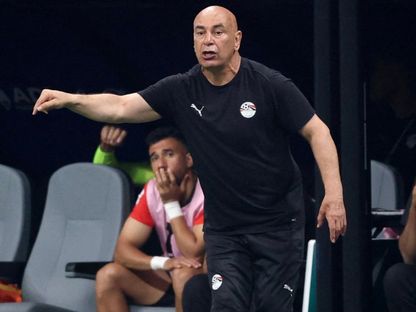 حسام حسن خلال مباراة مصر والأرجنتين في دور الـ16 بكأس العالم - 7 يوليو 2026 - reuters