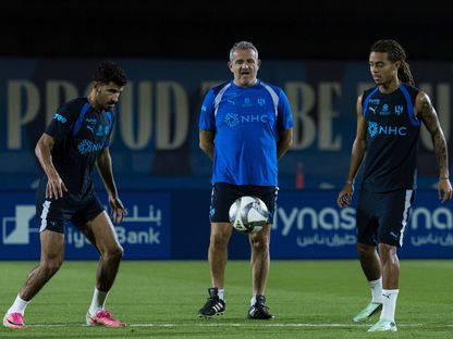خلال تدريب للهلال - 30 أكتوبر 2026 - X/@Alhilal_FC