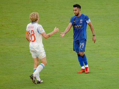 سالم الدوسري لاعب الهلال بعد مواجهة سالزبورغ - 22 يونيو 2025 - IMAGN IMAGES via Reuters Connect