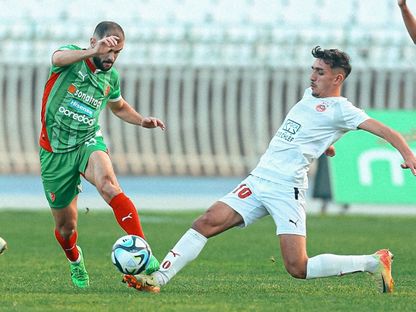 من مباراة المولودية وأولمبي الشلف بالدوري الجزائري - 20 ديسمبر 2024 - FB/@Mouloudia Club d'Alger