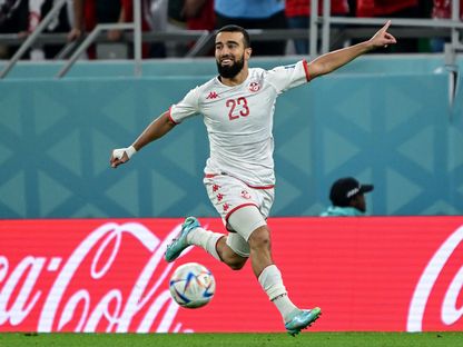 نعيم السليتي يقود تشكيلة تونس ضد منتخب أستراليا - Getty