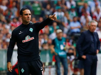 ألكسندر نوري مدرب فيردر بريمن السابق - 26 أغسطس 2017 - REUTERS