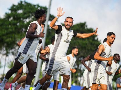 علي معلول خلال تدريب للنادي الصفاقسي - 17 أكتوبر 2026 - X/@Club Sportif Sfaxien