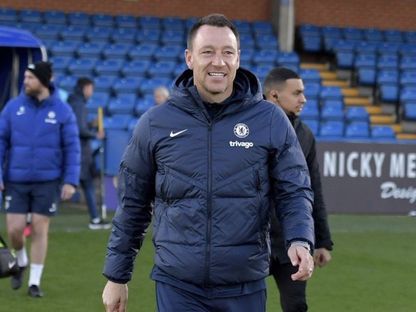 جون تيري اللاعب الإنجليزي السابق والمستشار الحالي لأكاديمية نادي تشيلسي - - x/ChelseaFC