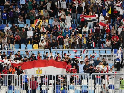 فئة من الجمهور المصري الذي ساند منتخب الفراعنة أمام زامبيا ببطولة إفريقيا تحت 20 عاما - 3 مايو 2025 - X/EFA