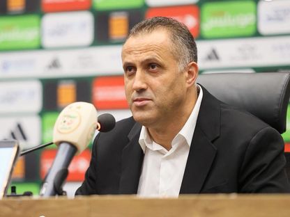 إبراهيم حمداني مدرب المنتخب الجزائري - 17 سبتمبر 2026 - facebook/Équipe dAlgérie de football