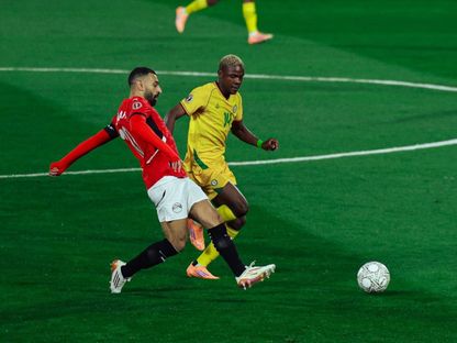 محمد صلاح خلال لقاء زيمبابوي في كأس أمم إفريقيا - 22 ديسمبر 2025 - X@EFA